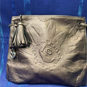 Brighton Leather bag in bronze. Like New!